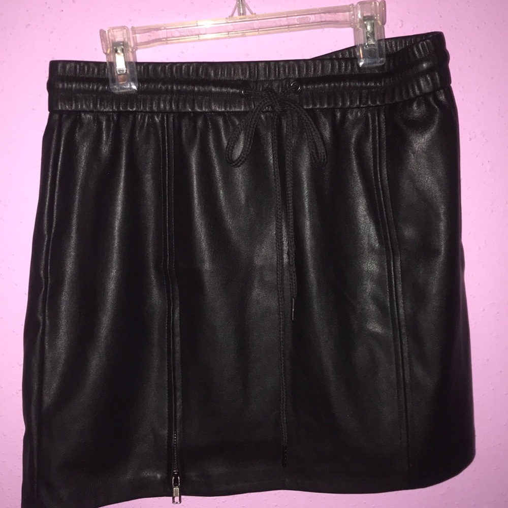Little black skirt.